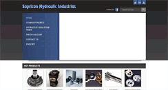 Desktop Screenshot of hydraulicpump.in